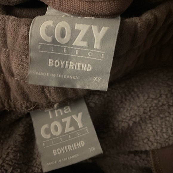 TNA Boyfriend style purple hoodie and sweatpants set - Picture 8 of 8